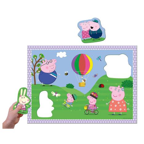 Peppa Pig Characters 24pc Giant Floor Puzzle Extra Image 2